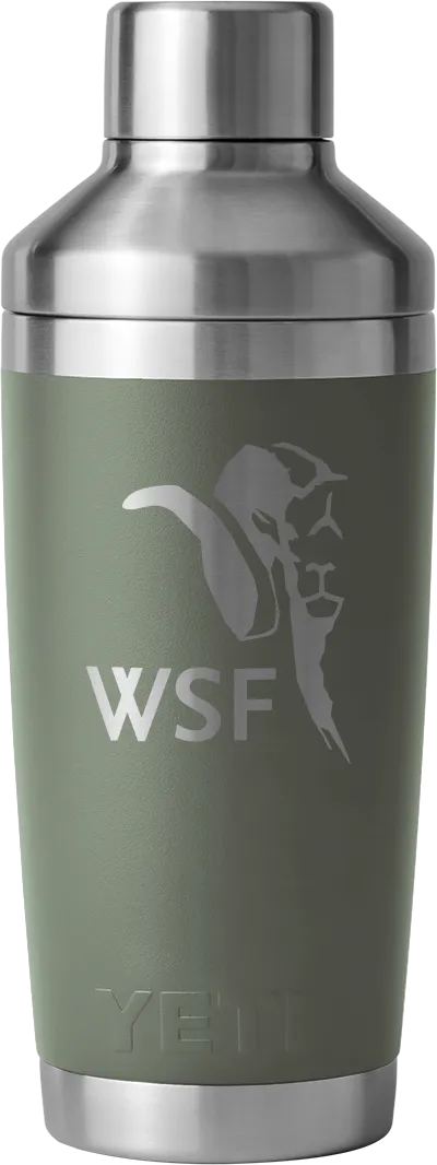 WSF Half Ram Yeti Cocktail Shaker 20 oz.